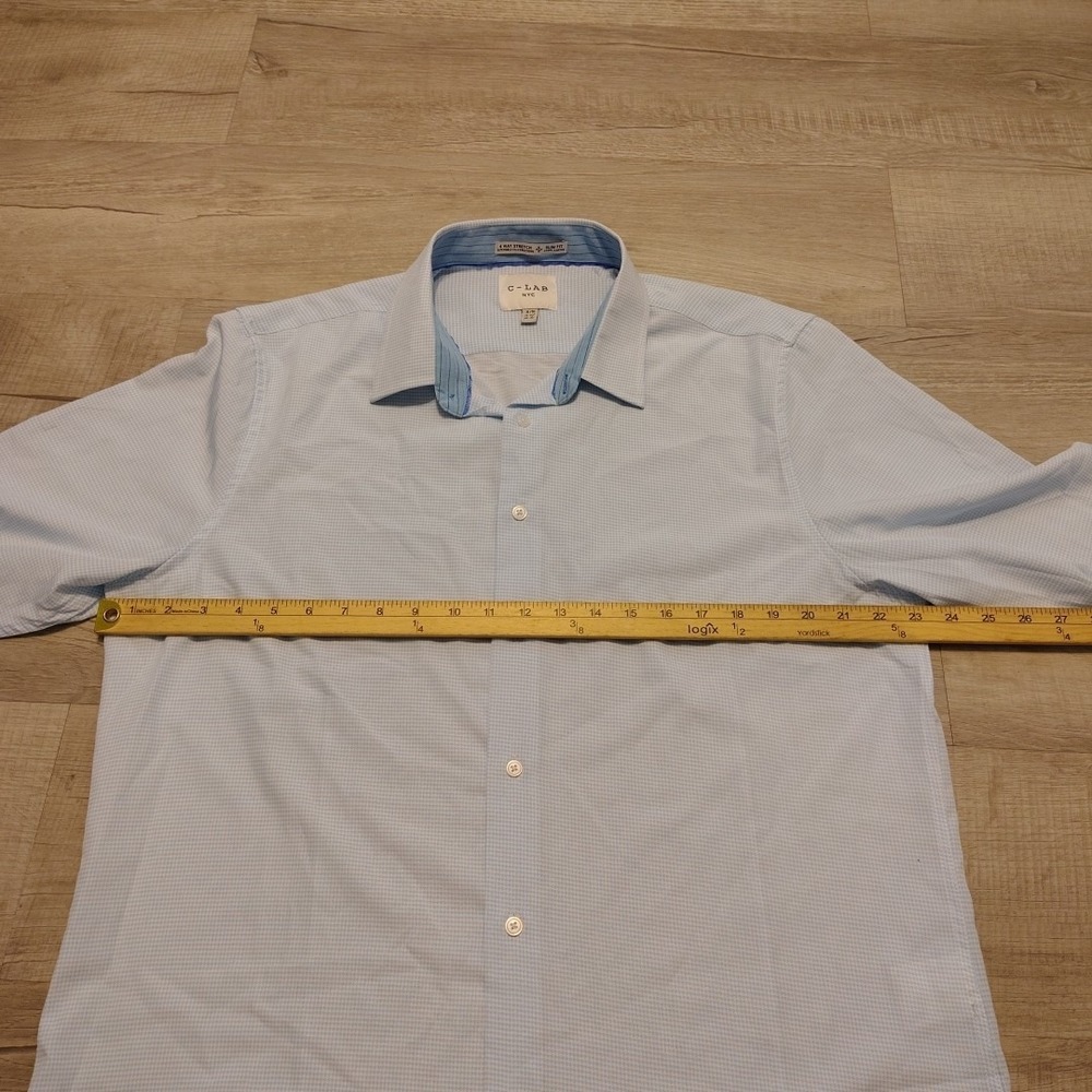 C lab 4 Way Stretch Button‎ Shirt Long Sleeve XL Lot Bundle 3 Performance - Picture 3 of 10